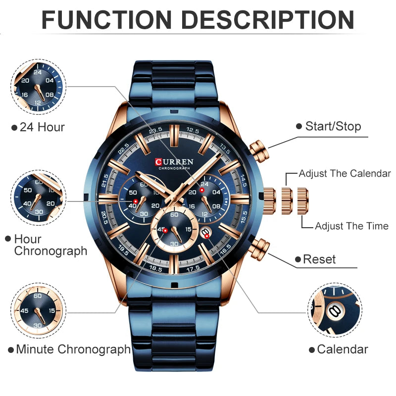 Men's Watch - Tactical Steel