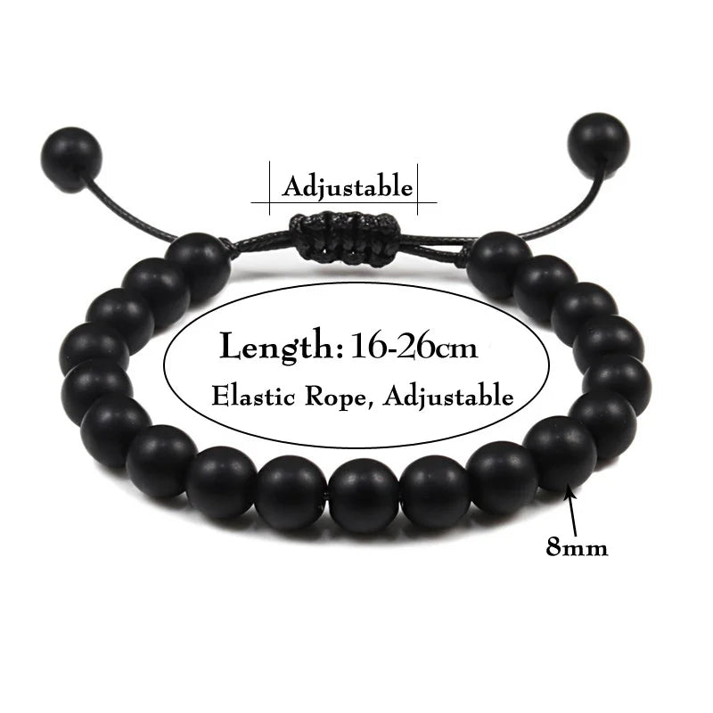 Men's Bracelet - Volcanic Stone