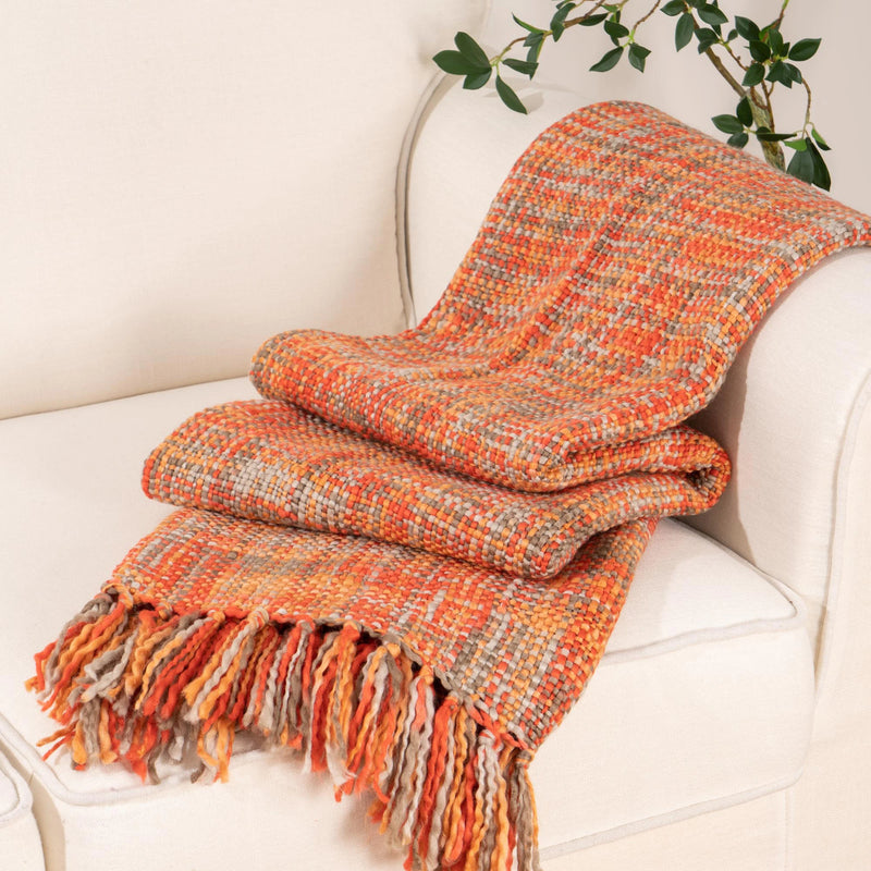 Throw Blanket - Knit Fall