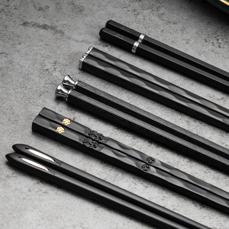 Chopsticks Set - Metallic Asian