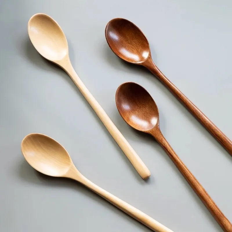 Spoon Set - Nanmu Wooden