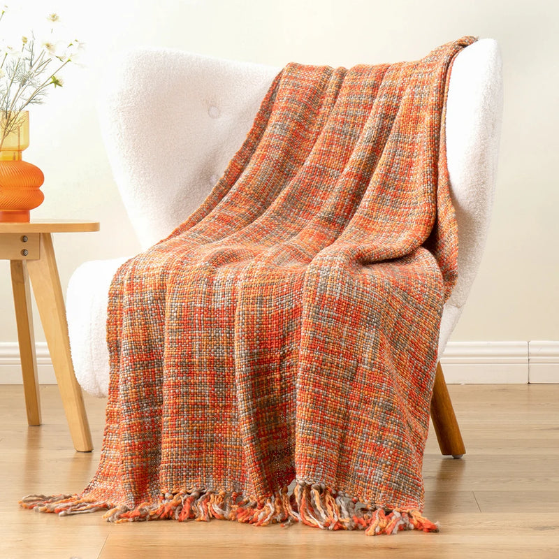 Throw Blanket - Knit Fall