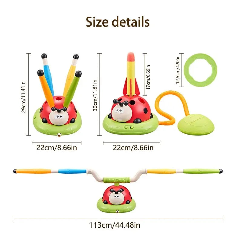 Multi Fun Toy - Ladybug Jump and Play