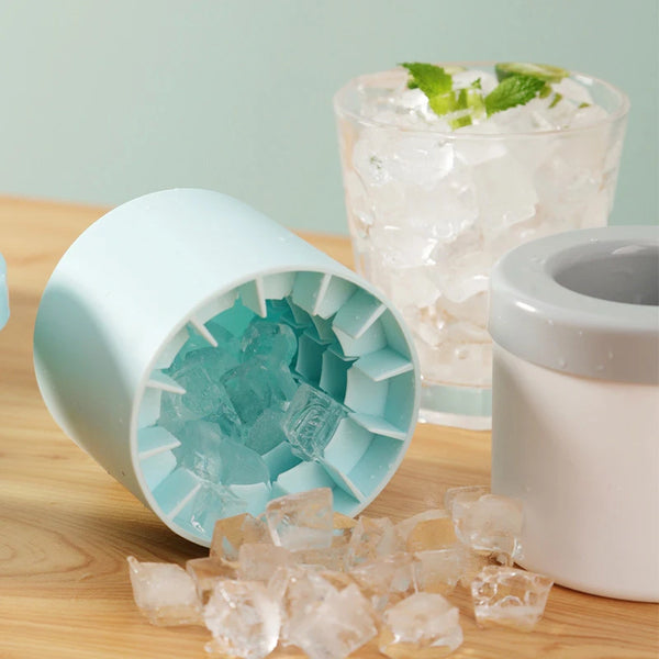 Mold Ice Silicone - Cylinder Glacier