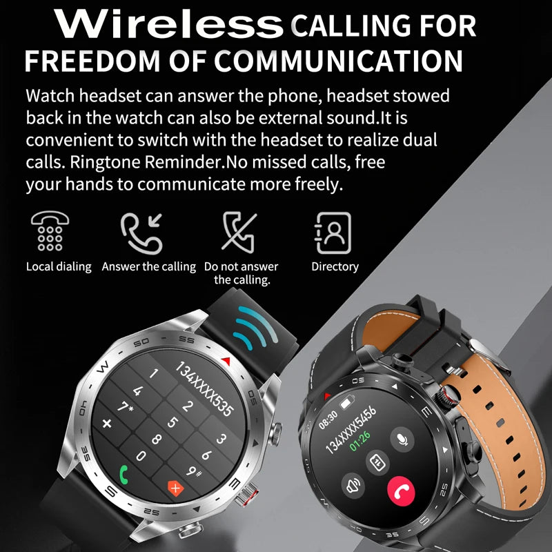 2-in-1 Smart Watch - Earphones FusionFone