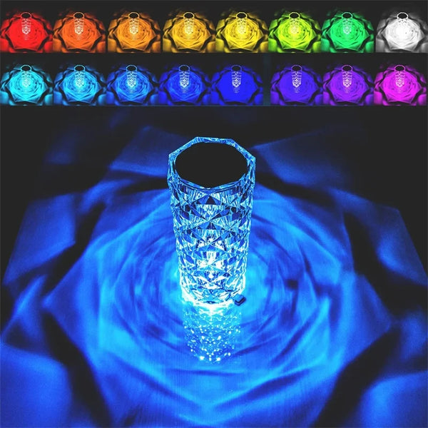 Touch Lamp - 16 Glow Colours